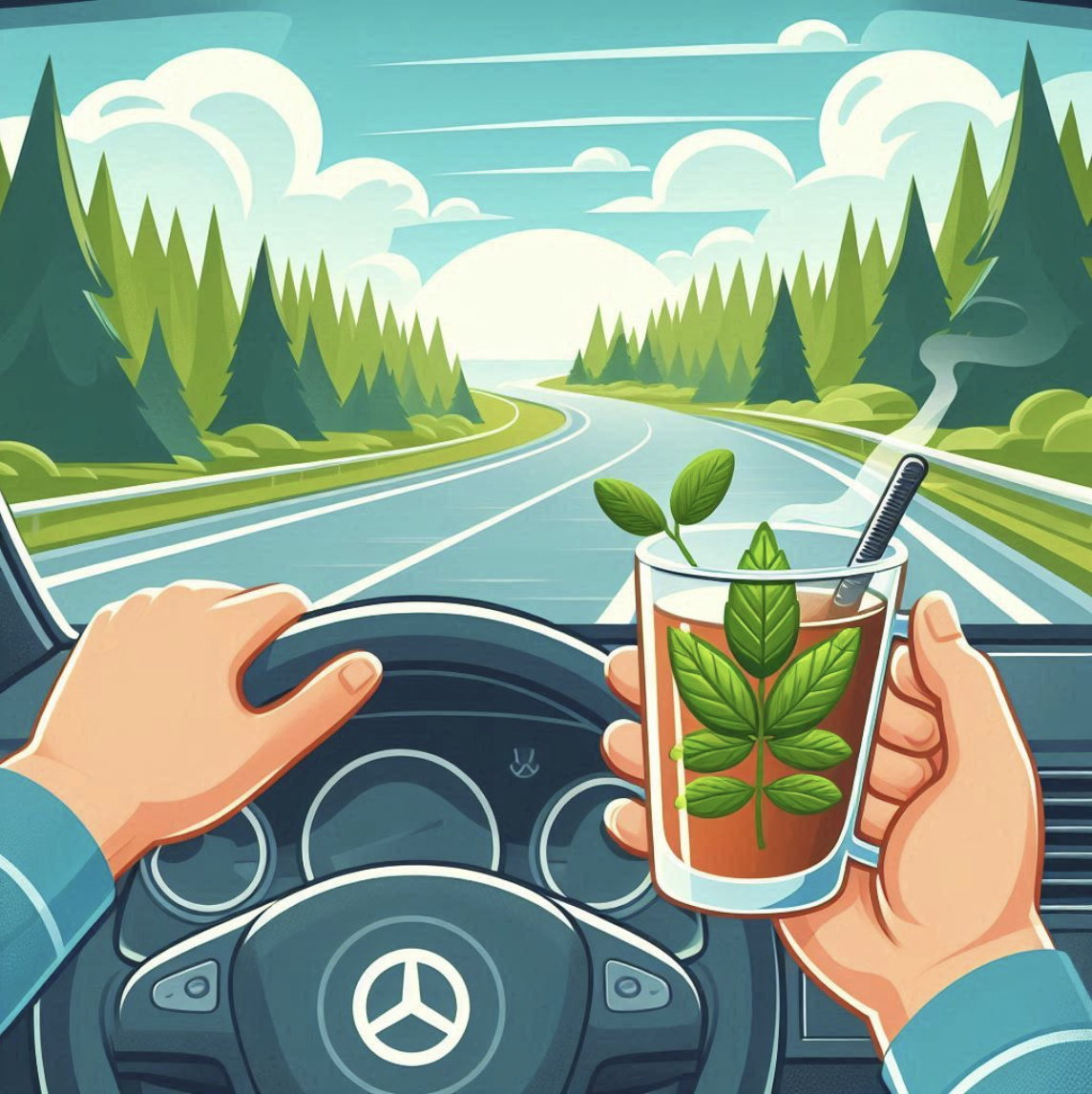 Kratom při řízení za volantem
